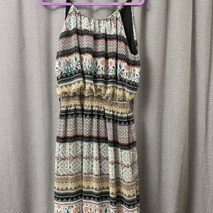 Beautiful flower summer dress